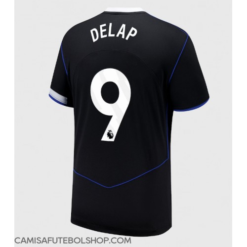 Camisa de time de futebol Chelsea Liam Delap #9 Replicas 3º Equipamento 2025-26 Manga Curta